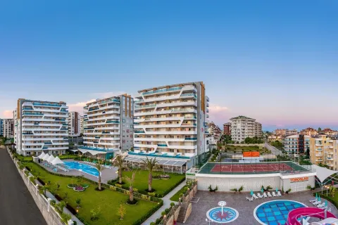آپارتمان در  Alanya ، ترکیه 2 خوابه ، 87 متر مربع.  شماره 223763