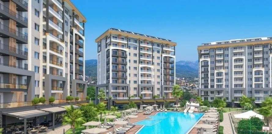 آپارتمان در Alanya ، ترکیه 3 خوابه ، 127 متر مربع. شماره 223759