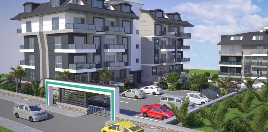 1+1 Leilighet i Olive Park, Oba, Antalya, Tyrkia Nr. 97300