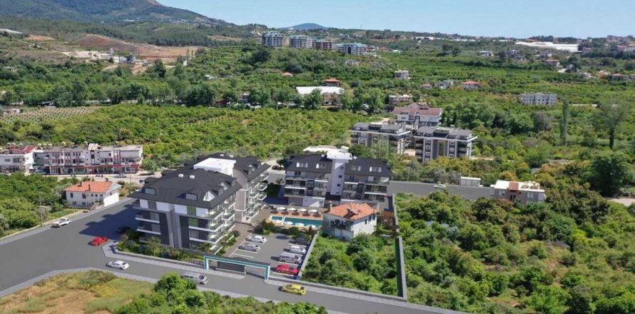 1+1 Leilighet i Olive Park, Oba, Antalya, Tyrkia Nr. 97297