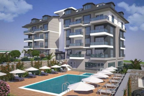 1+1 Wohnung in Olive Park, Oba, Antalya, Türkei Nr. 97299