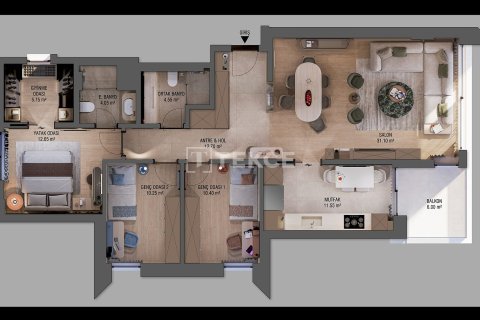 Daire  3+1  Antalya, Türkiye №227679 - 27