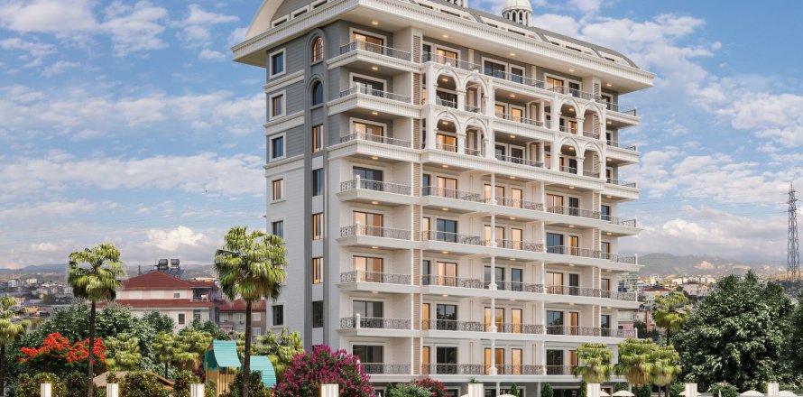 Lägenhet  i Alanya, Antalya, Turkiet Nr. 105366