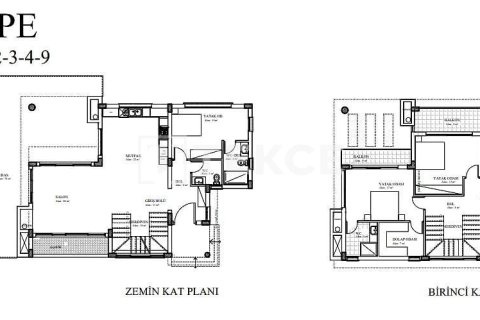 4+1 Villa in Girne, Nr. 219853 - 15