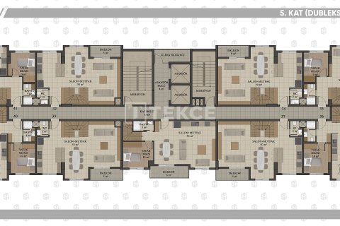 2+1 Lägenhet  i Antalya, Turkiet Nr. 222146 - 15