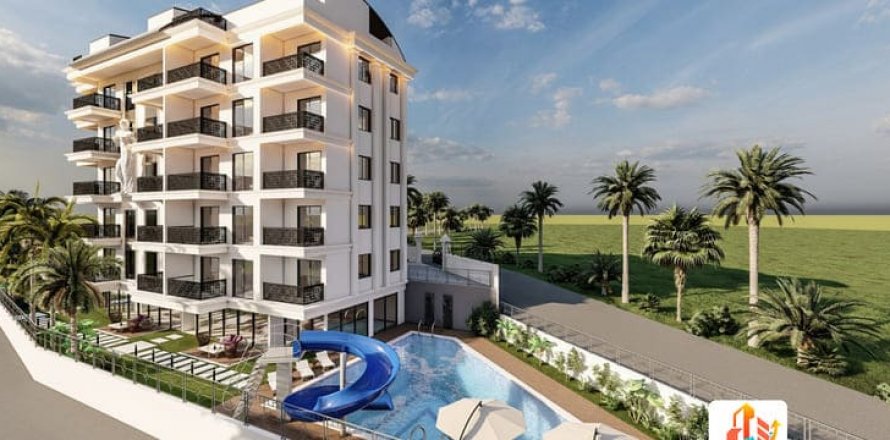 1+1 Lägenhet  i Avsallar, Antalya, Turkiet Nr. 98347