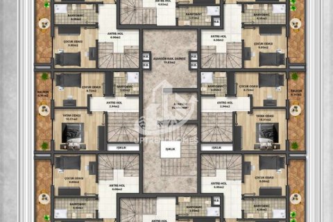 1+1 Leilighet  i Oba, Antalya, Tyrkia Nr. 98342 - 30