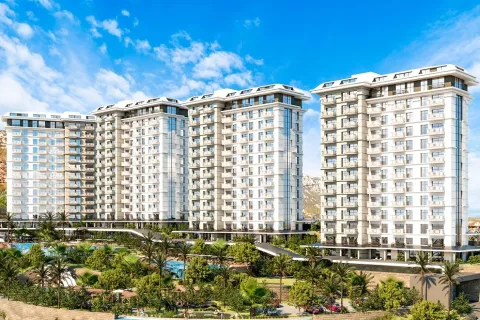 1+1 Lägenhet i Alanya, Antalya, Turkiet Nr. 223825