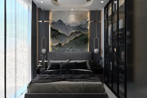 1+1 Lejlighed  i Alanya, Antalya, Tyrkiet Nr. 223827 - 11
