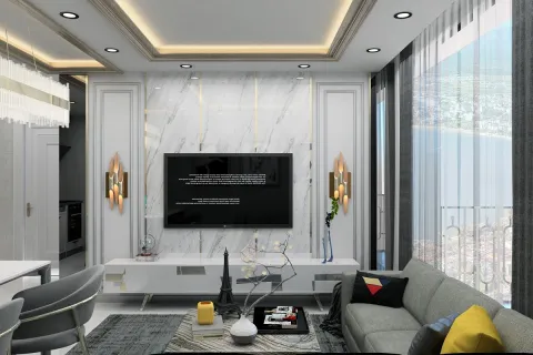 1+1 Lejlighed  i Alanya, Antalya, Tyrkiet Nr. 223827 - 5
