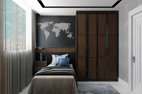 1+1 Lejlighed  i Alanya, Antalya, Tyrkiet Nr. 223827 - 16