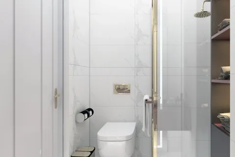 1+1 Lejlighed  i Alanya, Antalya, Tyrkiet Nr. 223827 - 2
