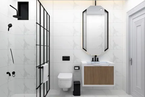 1+1 Lejlighed  i Alanya, Antalya, Tyrkiet Nr. 223827 - 9