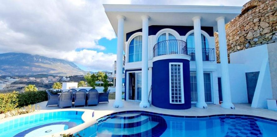 4+1 Villa i Alanya, Antalya, Tyrkiet Nr. 216508