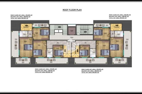 2+1 Leilighet  i Mahmutlar, Antalya, Tyrkia Nr. 102310 - 17