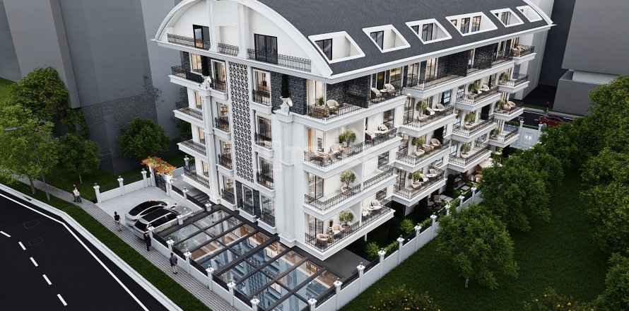 Daire 1+1 Alanya, Antalya, Türkiye №215455