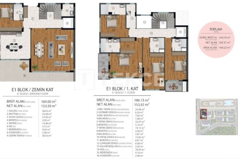 5+1 Villa  in Bueyuekcekmece, Istanbul, Türkei Nr. 214890 - 24