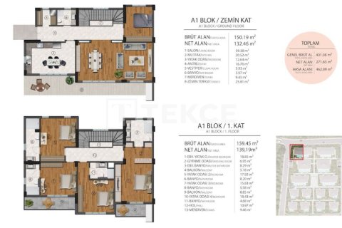 5+1 Villa  in Bueyuekcekmece, Istanbul, Türkei Nr. 214890 - 4