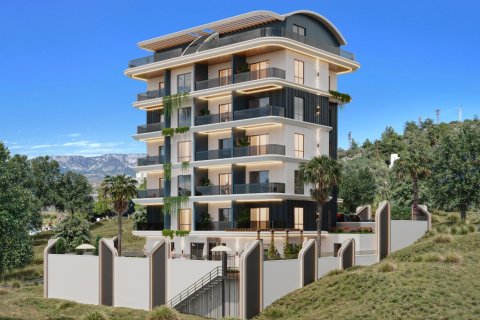 1+0 Lejlighed i Kargicak, Alanya, Antalya, Tyrkiet Nr. 237591