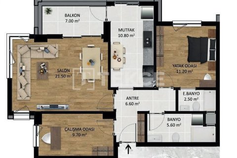 Daire  2+1  Antalya, Türkiye №222304 - 28