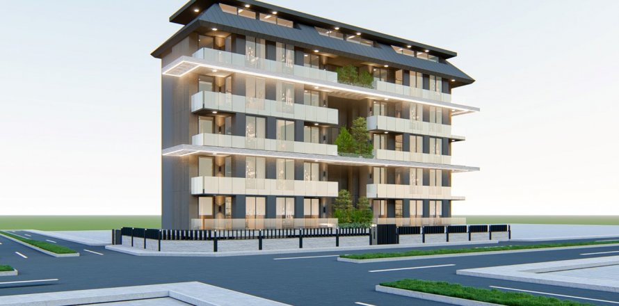 1+1 Leilighet i Alanya, Antalya, Tyrkia Nr. 107552