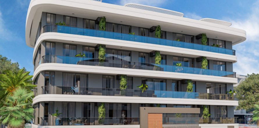 1+1 Leilighet i Alanya, Antalya, Tyrkia Nr. 107550