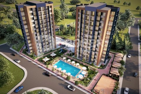 آپارتمان در  Mersin ، ترکیه 110 متر مربع.  شماره 103128