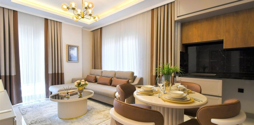 1+1 Lejlighed  i Oba, Antalya, Tyrkiet Nr. 227129