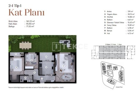 3+1 Lägenhet i Bursa, Turkiet Nr. 216094 - 18