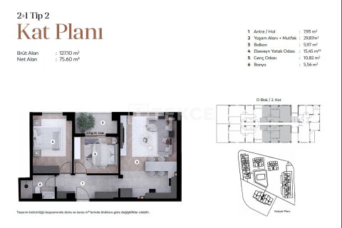 3+1 Lägenhet i Bursa, Turkiet Nr. 216094 - 19