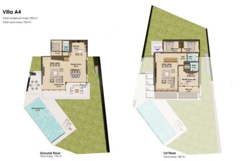 Продажа виллы в Аланье, Анталье, Турция 5 комн., 333м2, №101908 – фото 21