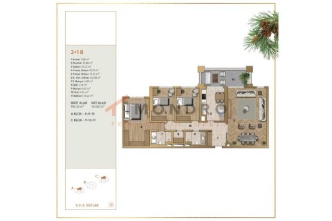 5+1 Lejlighed i Eyup, Istanbul, Tyrkiet Nr. 216109 - 26