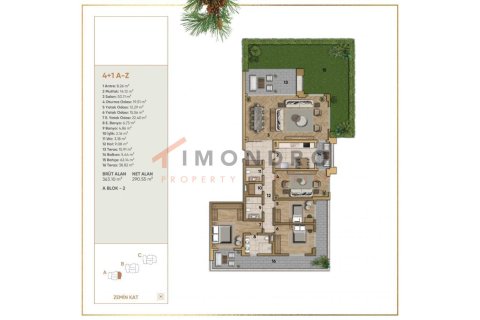 5+1 Lejlighed i Eyup, Istanbul, Tyrkiet Nr. 216109 - 27