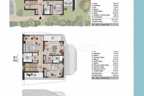 3+1 Villa i Girne, Nr. 219743 - 3