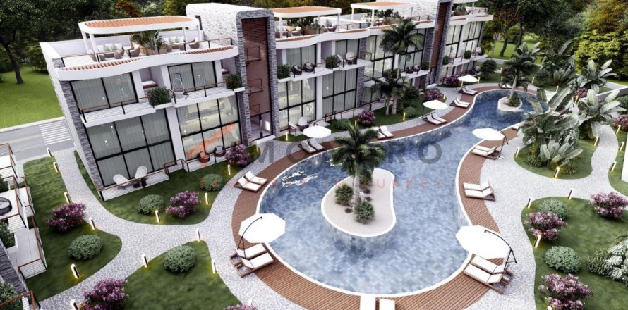 1+1 Lägenhet i Esentepe, Girne, Nr. 214973