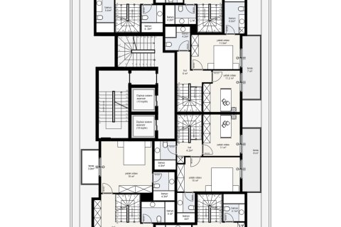 1+1 Leilighet i Alanya, Antalya, Tyrkia Nr. 47428 - 30