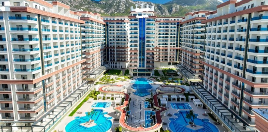 1+0 Lejlighed i Mahmutlar, Antalya, Tyrkiet Nr. 227489