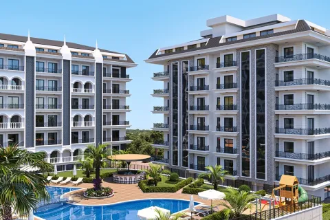 1+1 Lägenhet  i Alanya, Antalya, Turkiet Nr. 220416 - 8