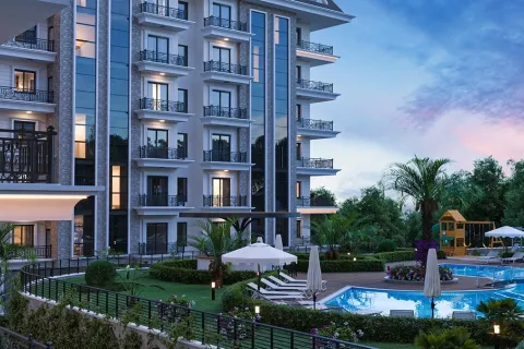 1+1 Lägenhet  i Alanya, Antalya, Turkiet Nr. 220416 - 14