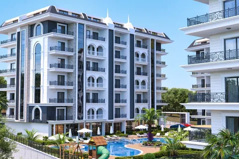 1+1 Lägenhet  i Alanya, Antalya, Turkiet Nr. 220416 - 3