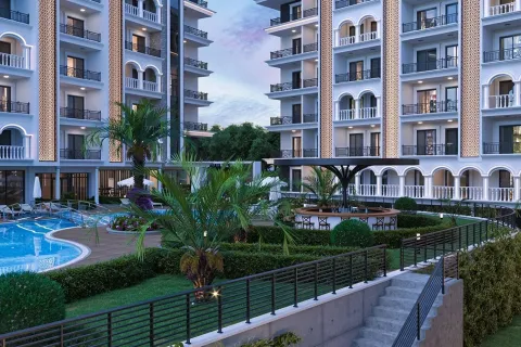 1+1 Lägenhet  i Alanya, Antalya, Turkiet Nr. 220416 - 16