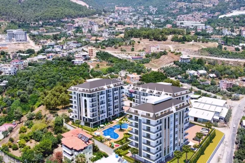 1+1 Lägenhet  i Alanya, Antalya, Turkiet Nr. 220416 - 19