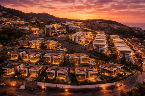 3+1 Villa  i Alanya, Antalya, Turkiet Nr. 221661