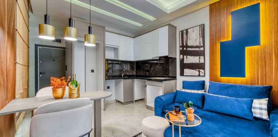 Daire 1+1 Alanya, Antalya, Türkiye №216642