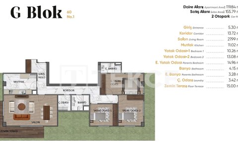 Daire 2+1 İstanbul, Türkiye №215389 - 14