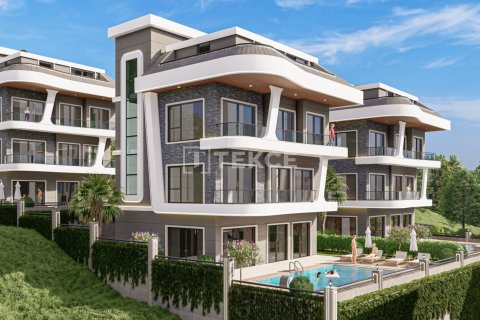 4+1 Villa i Alanya, Antalya, Turkiet Nr. 88008 - 8