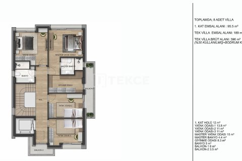 Villa  5+2  Antalya, Türkiye №228547 - 18