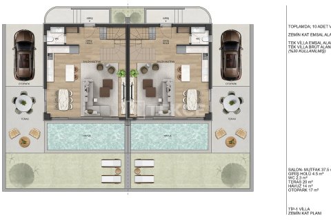 Villa  3+1  Antalya, Türkiye №228548 - 15