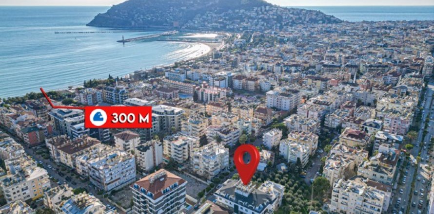 3+1 Leilighet  i Antalya, Tyrkia Nr. 222775