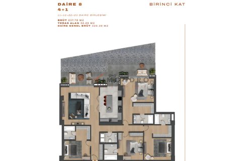 Продажа квартиры в Сарыере, Стамбуле, Турция 2+1, 139м2, №212878 – фото 12